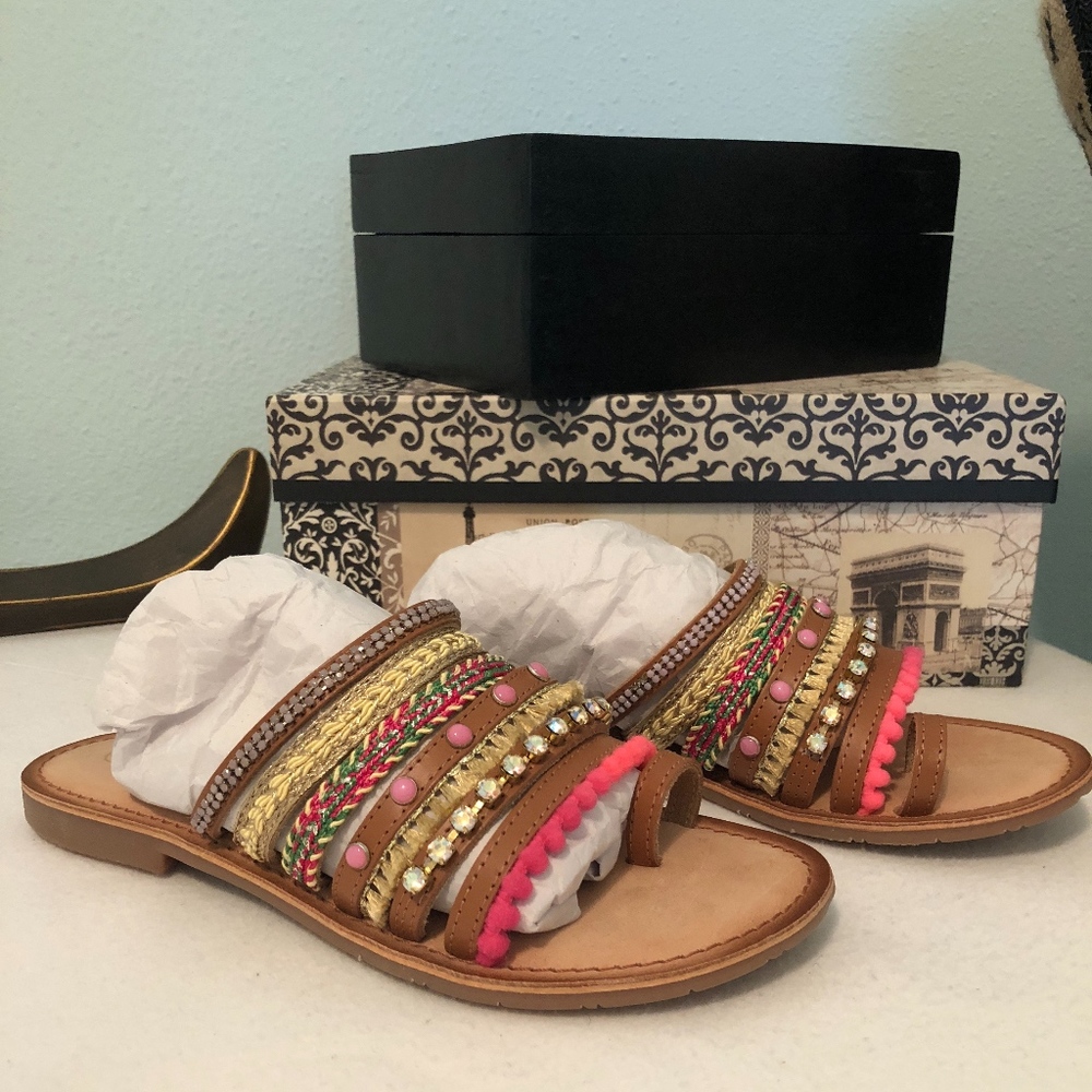 Chinese Laundry Palma Mixed Matter Sandal NIB